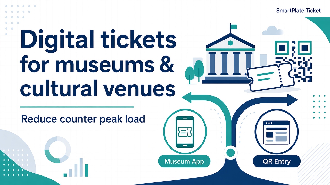 Cultural venue ticket digitalization
