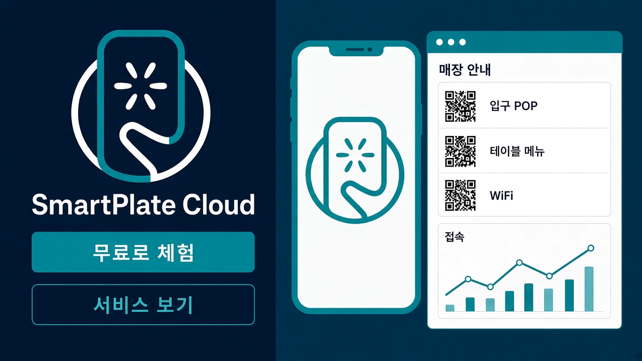 SmartPlate Cloud 무료 가입 안내