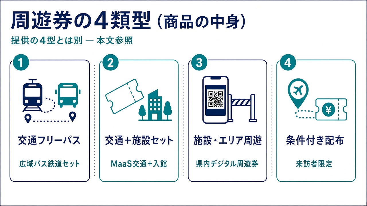 周遊券4類型の整理