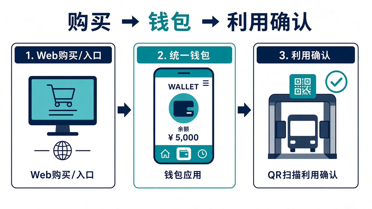 从购买到钱包与利用确认