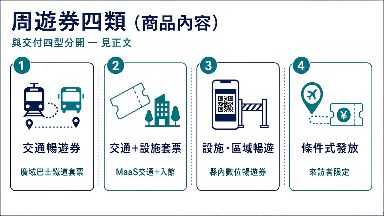 周遊券商品四类