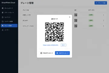 媒体別 QR 配布
